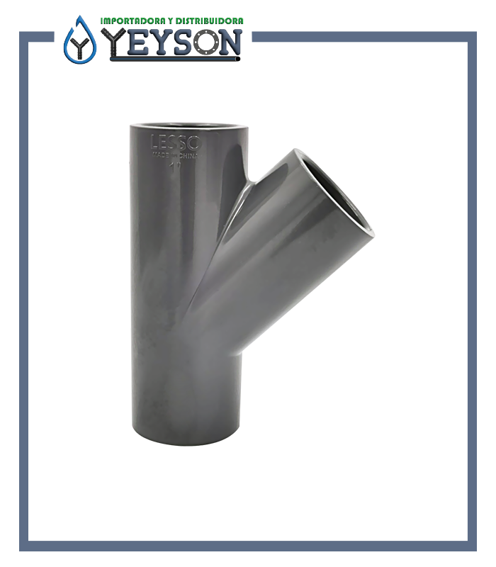 Yee PVC SCH-80 Lesso